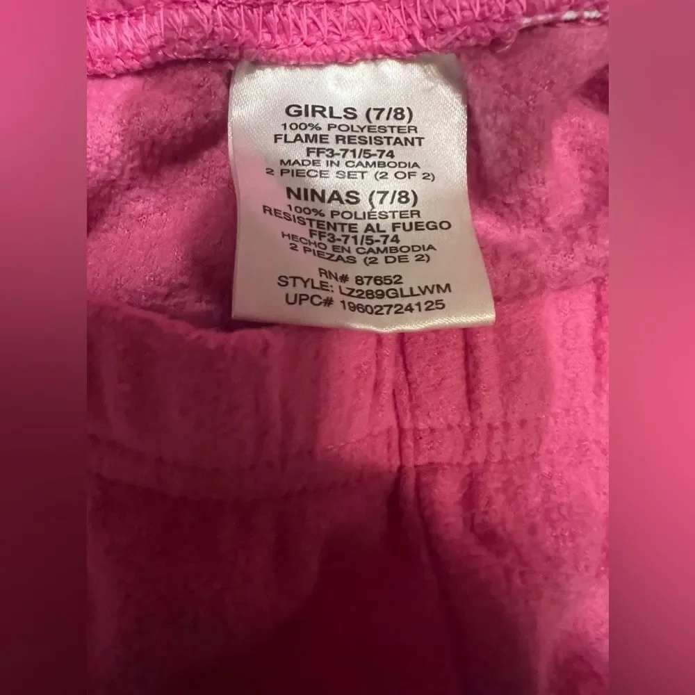 LOL DOLLS QUEENS 2 PIECE FLANNEL PAJAMAS GIRLS SIZE 7-8